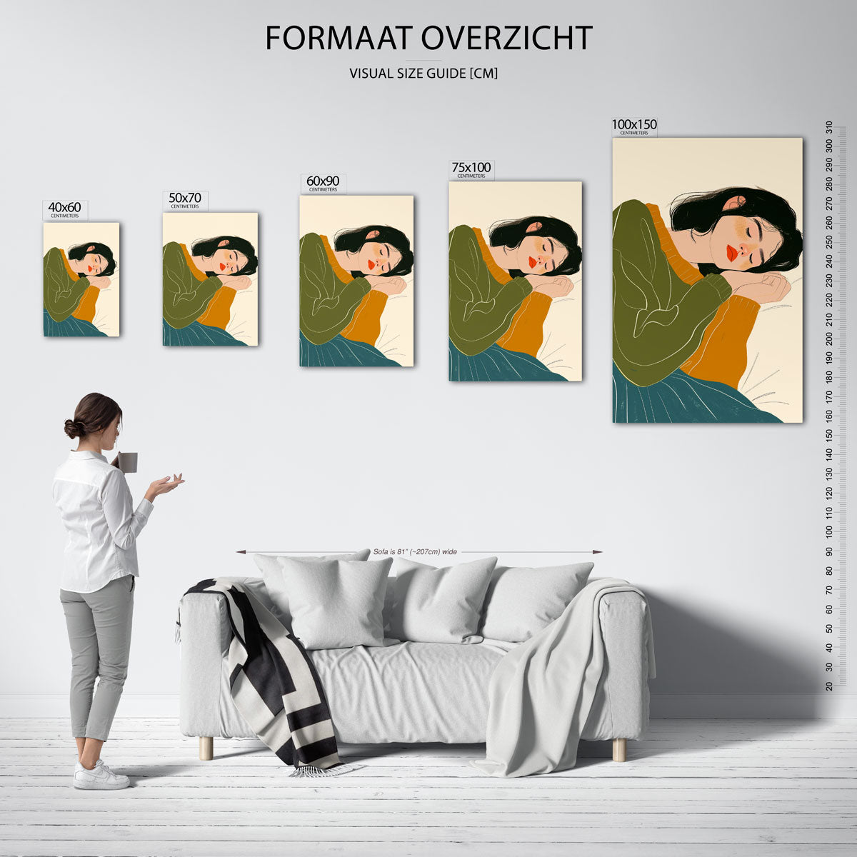 Dromerige rust Kunstwerk
