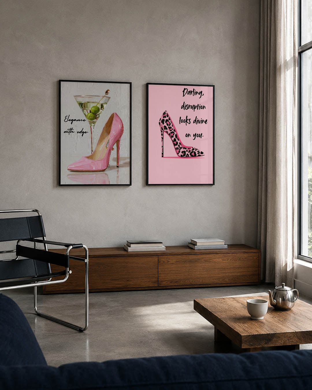Glamour en stijl Posterset