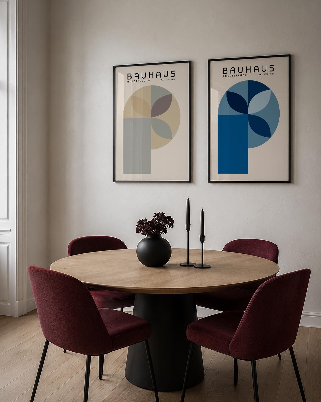 Vorm en kleurvlakken Posterset