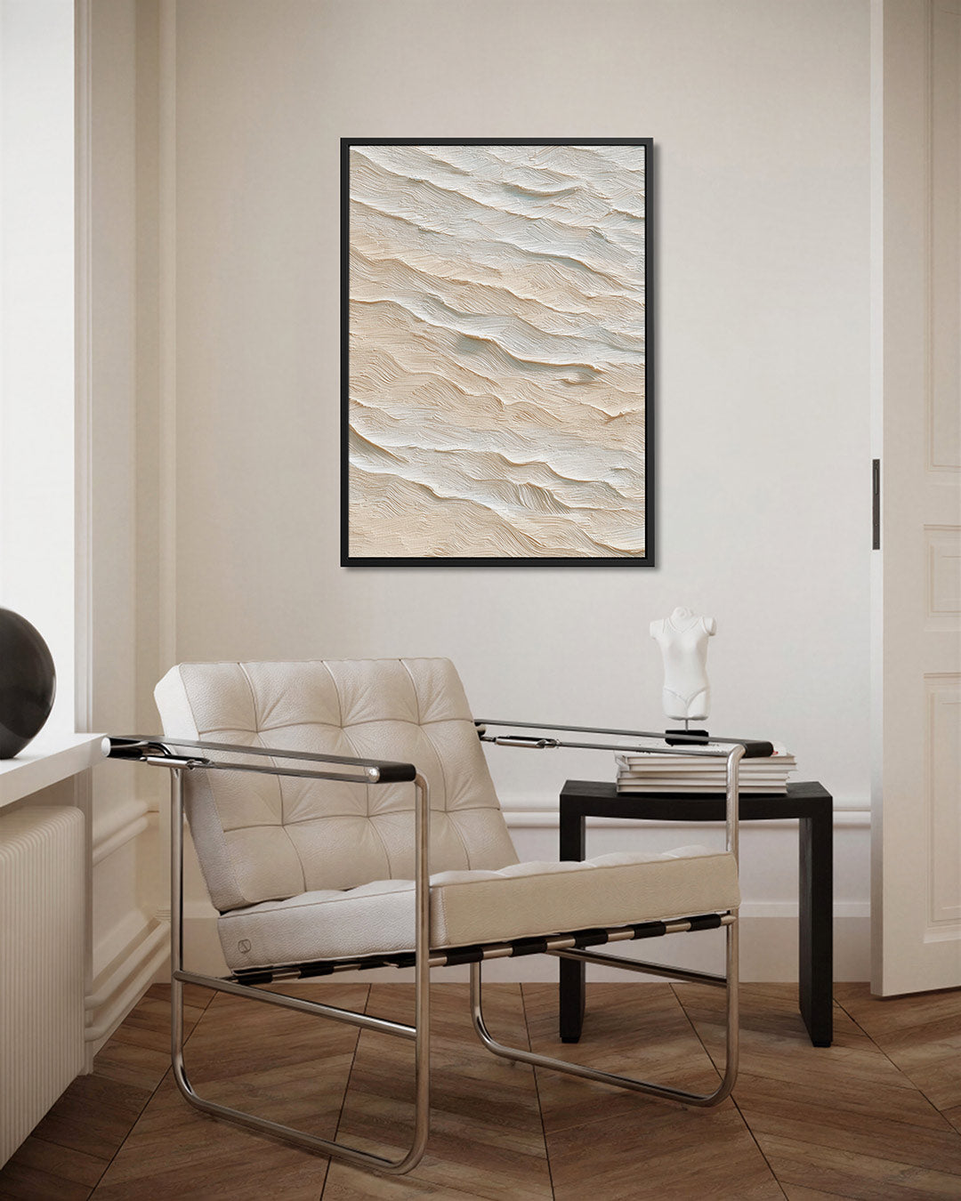 Golvende textuur Kunstwerk