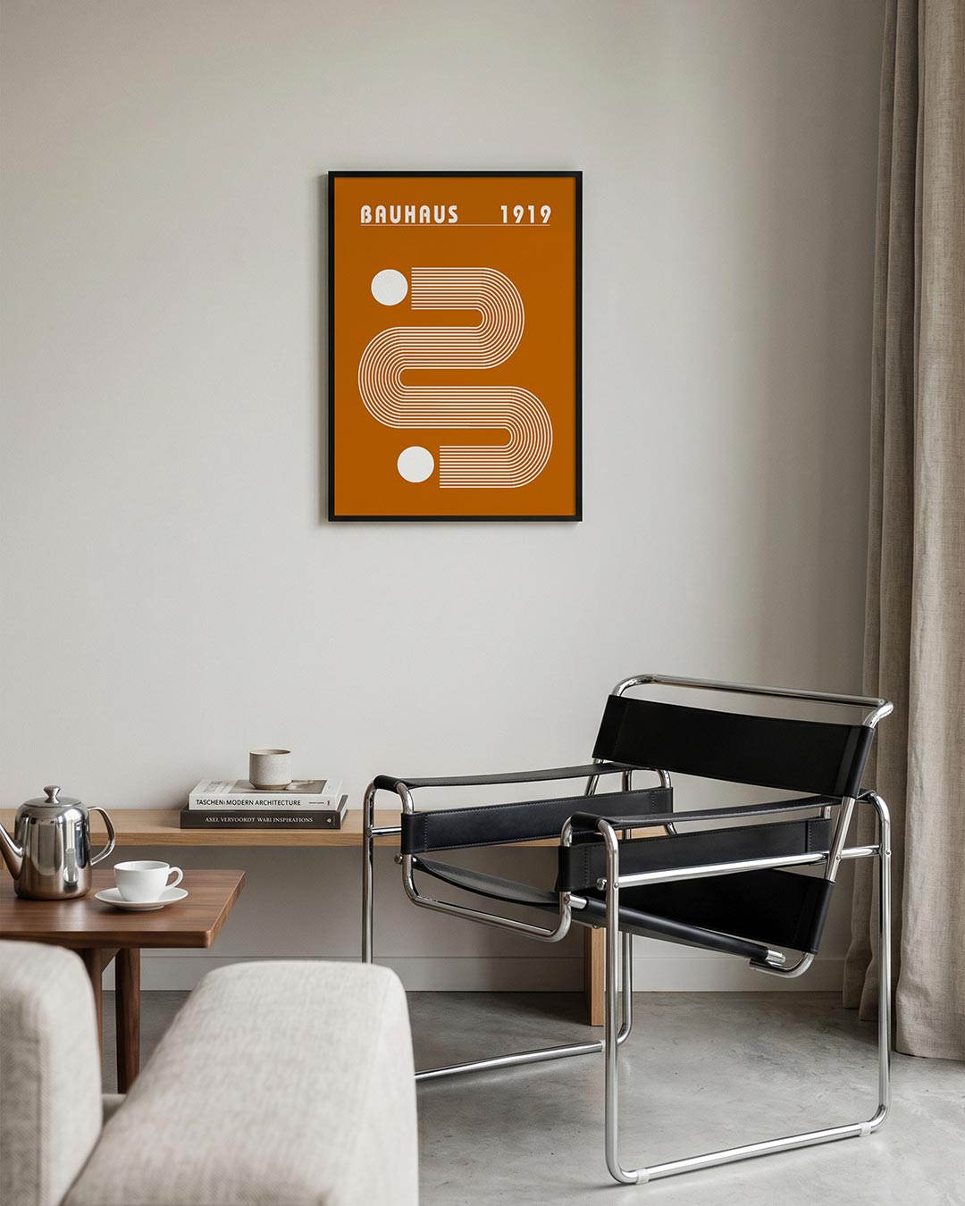Lijnen en vlakkenspel Poster