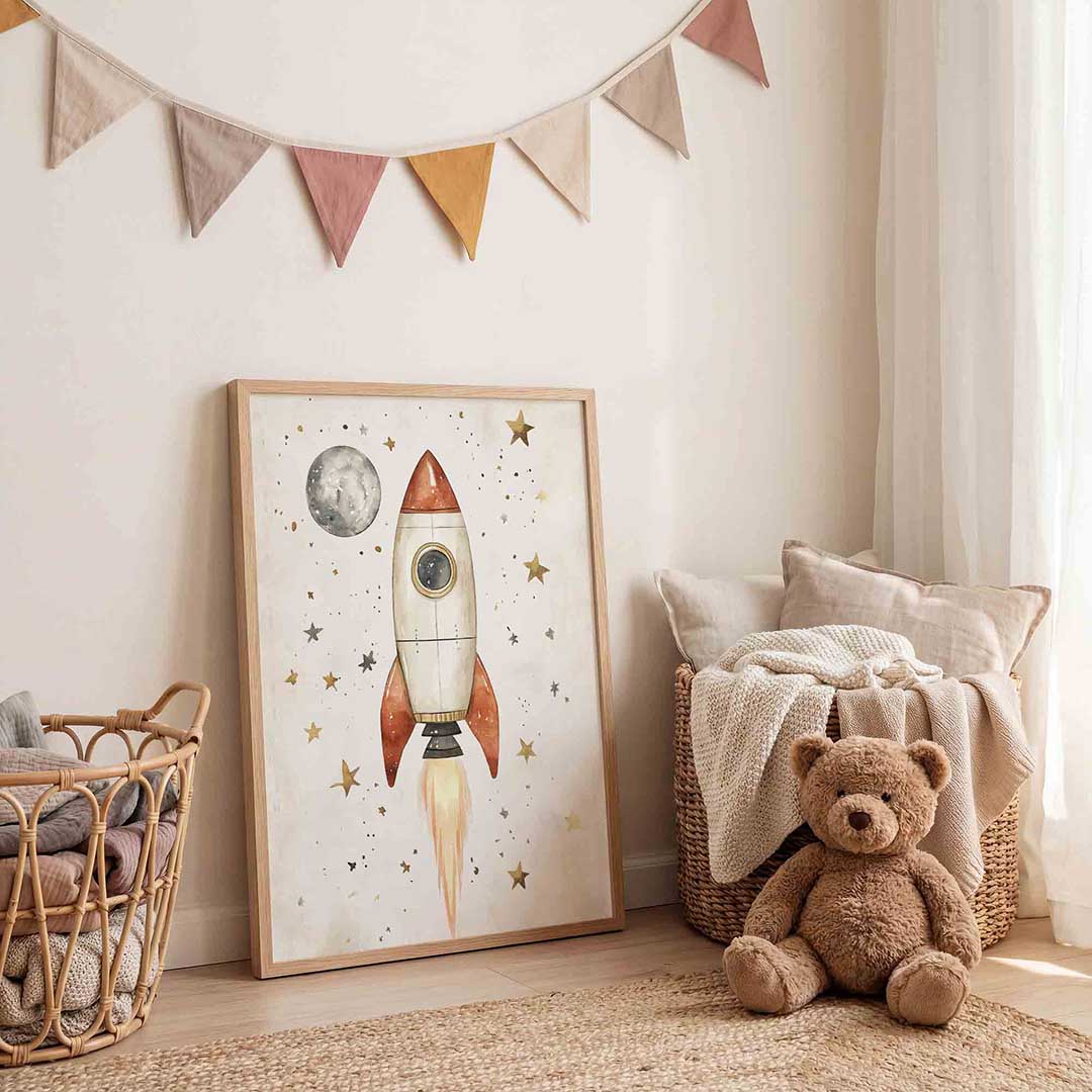 Raket en sterren Poster