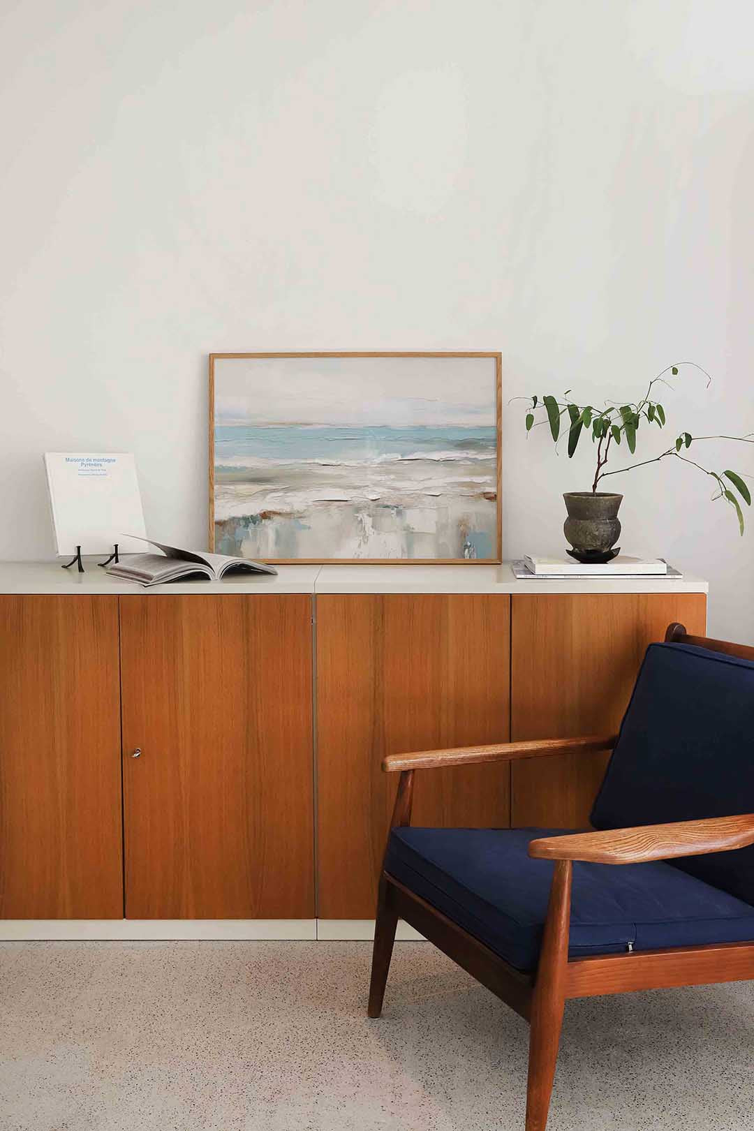 Strand en zee Poster