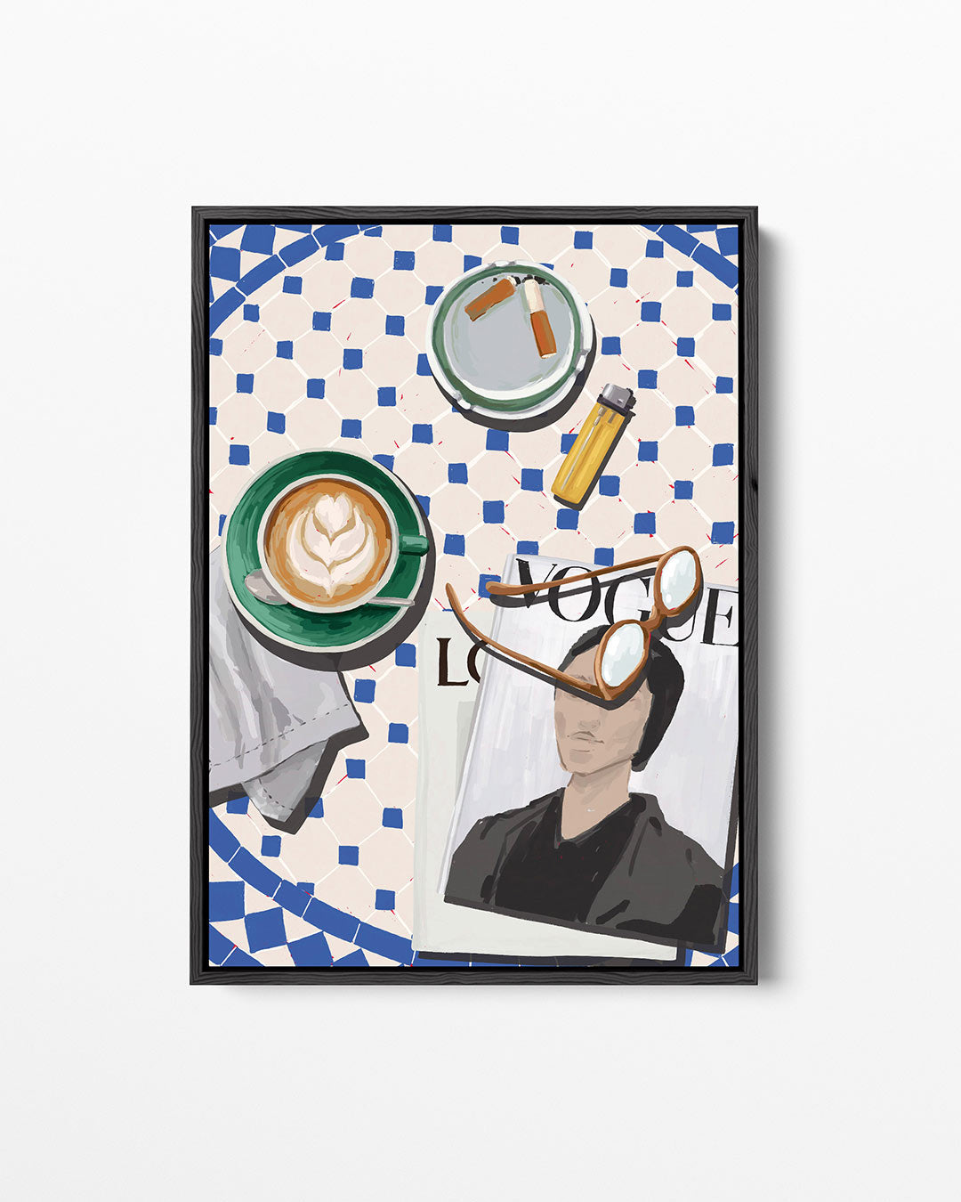 Dagelijkse momenten Kunstwerk