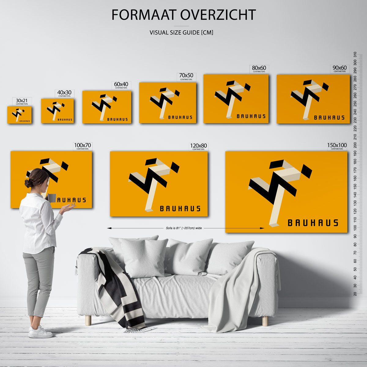 Vorm en beweging Poster