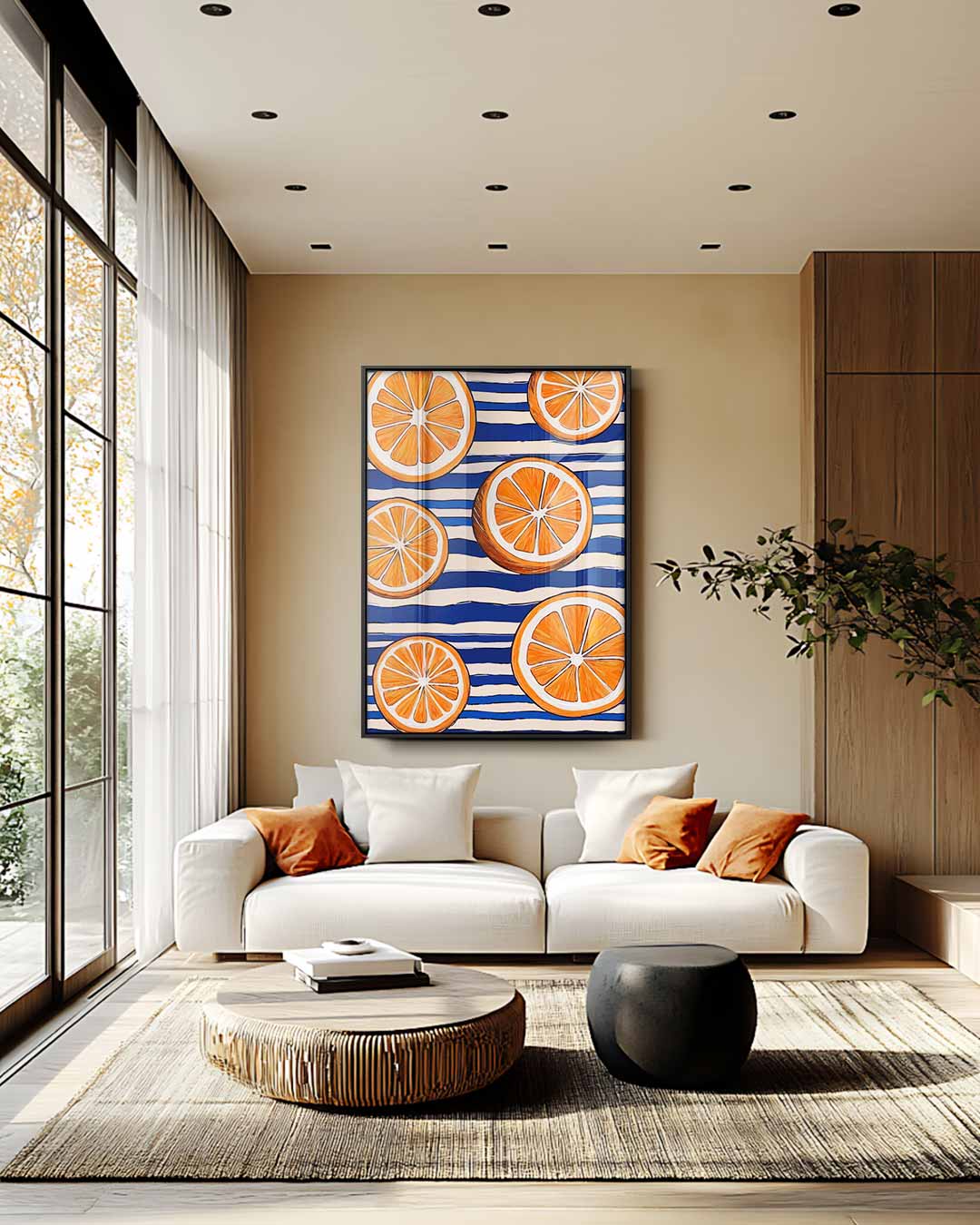 Citrus Vibe Kunstwerk-canvas-dibond-plexiglas-wanddecoratie-WallArtistic