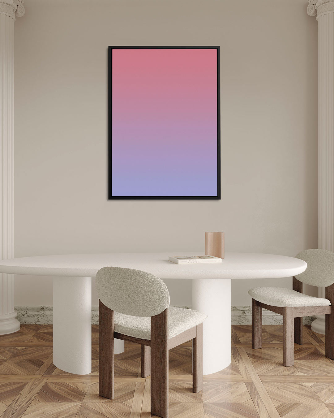 Kleurrijke overgang Kunstwerk