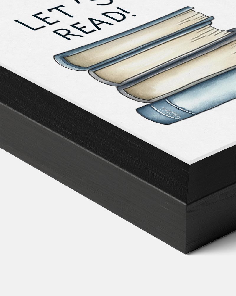 Boekenliefde Poster-WallArtistic