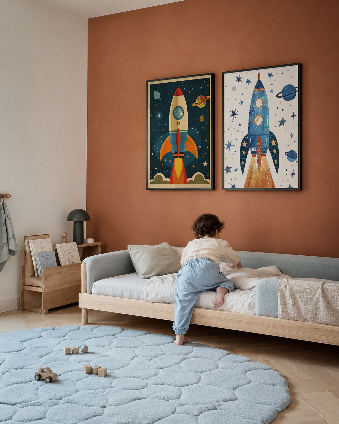 Ruimtevaart en sterren Posterset