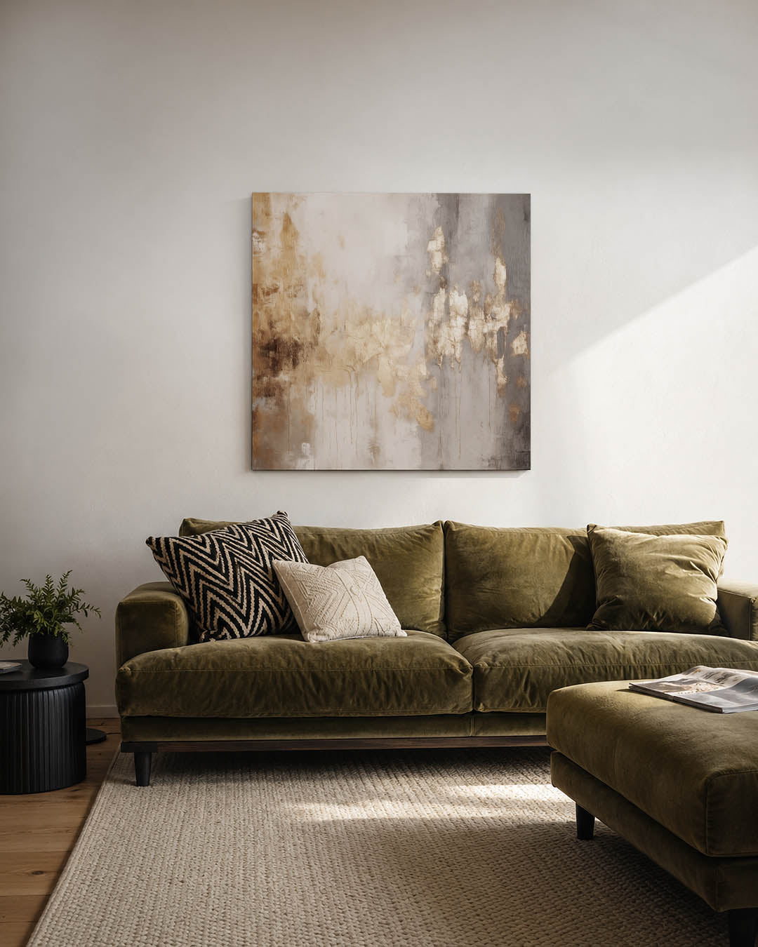 Gelaagde texturen Kunstwerk