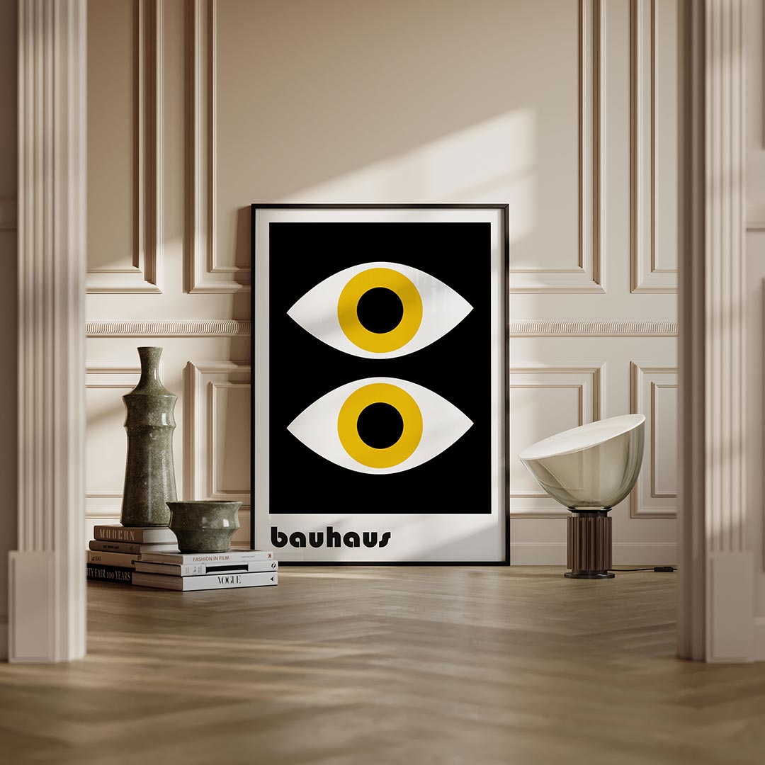 Oogvormen en kleur Poster