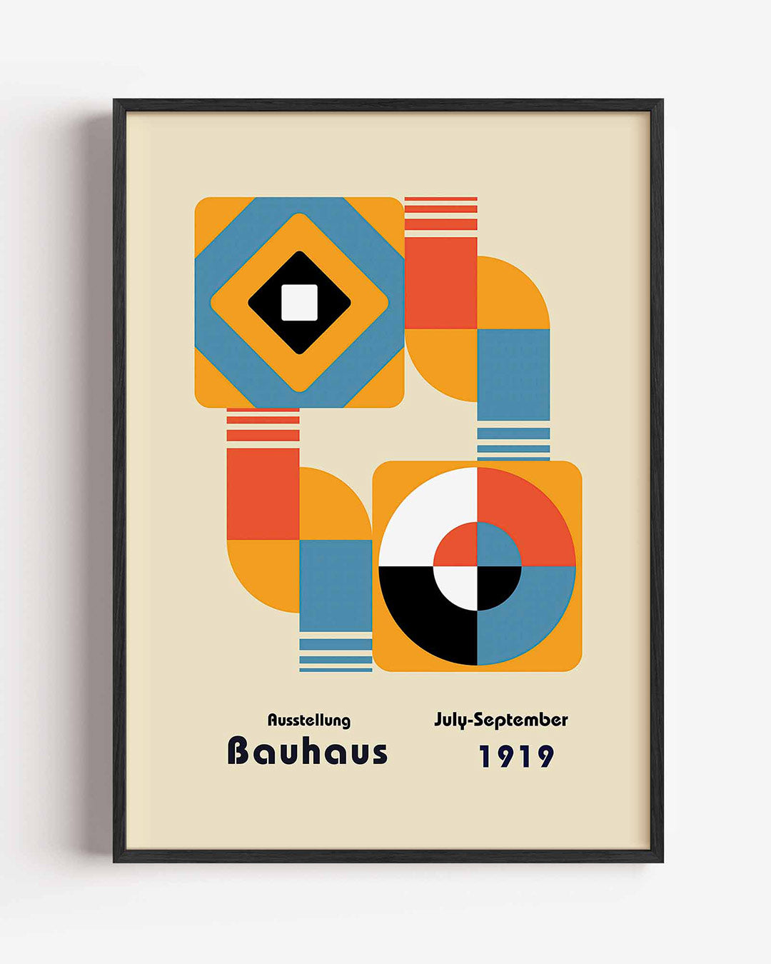 Vormen en vlakkenspel Poster