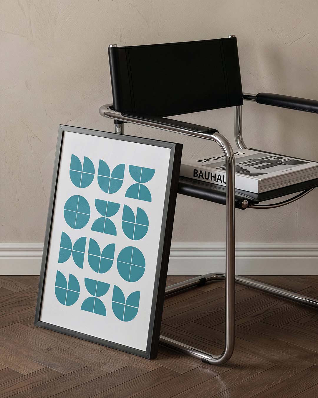 Vormritme en kleur Poster