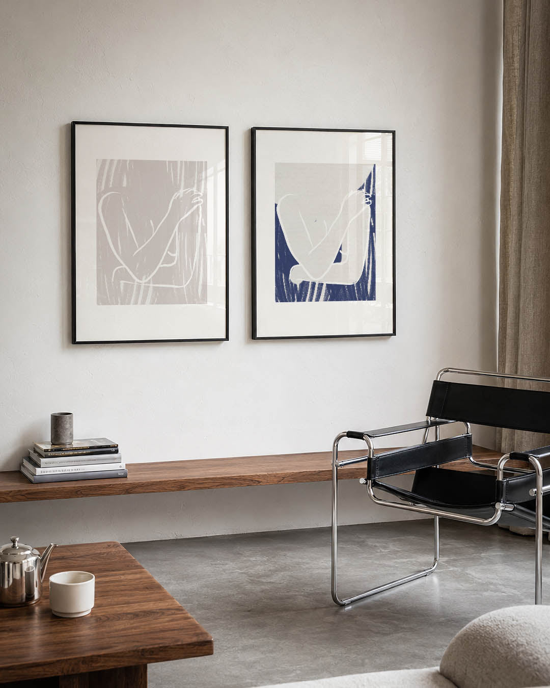 Lijnen en vlakken Posterset