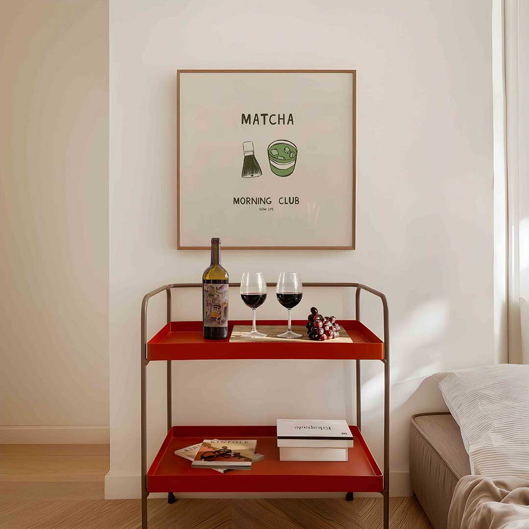 Matcha morning club Poster