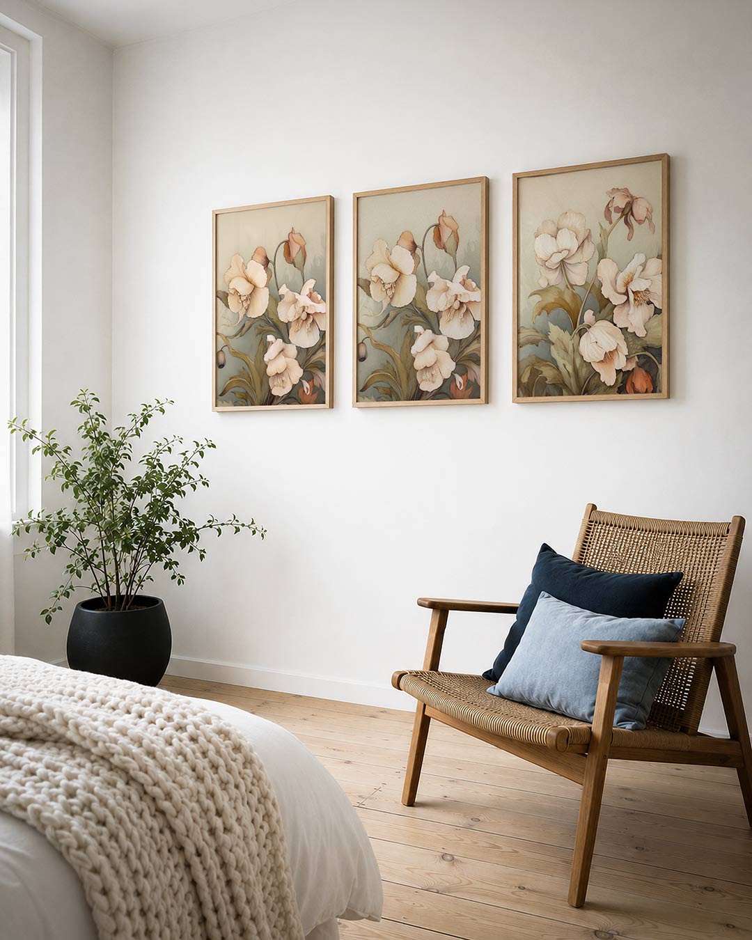 Bloemrijke harmonie Posterset