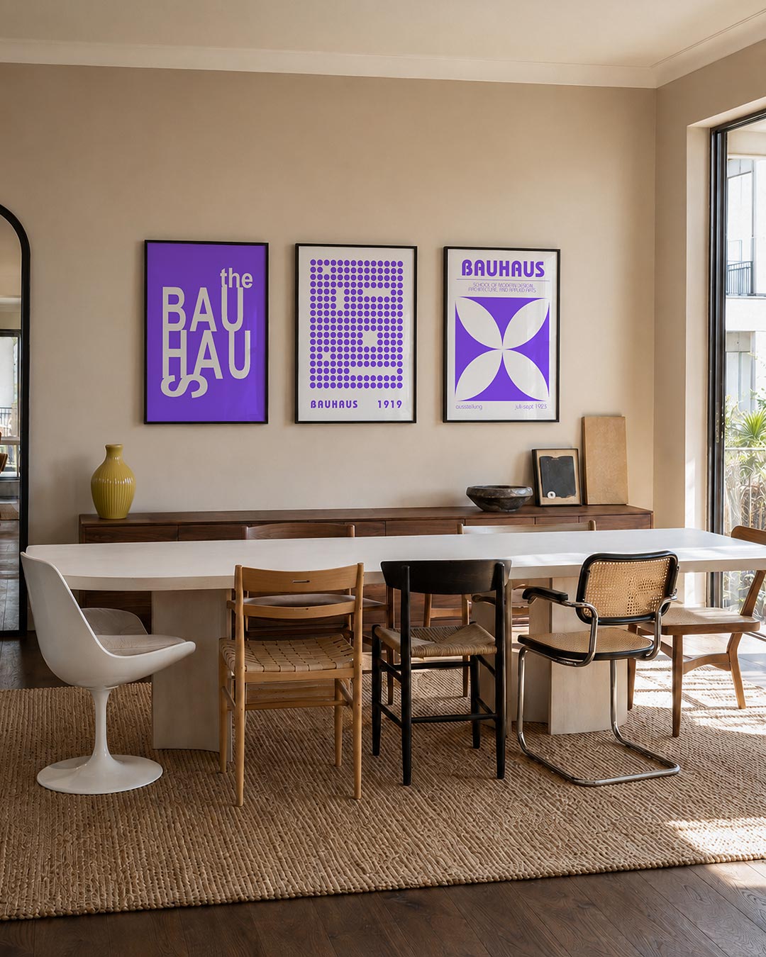 Typografie en kleur Posterset