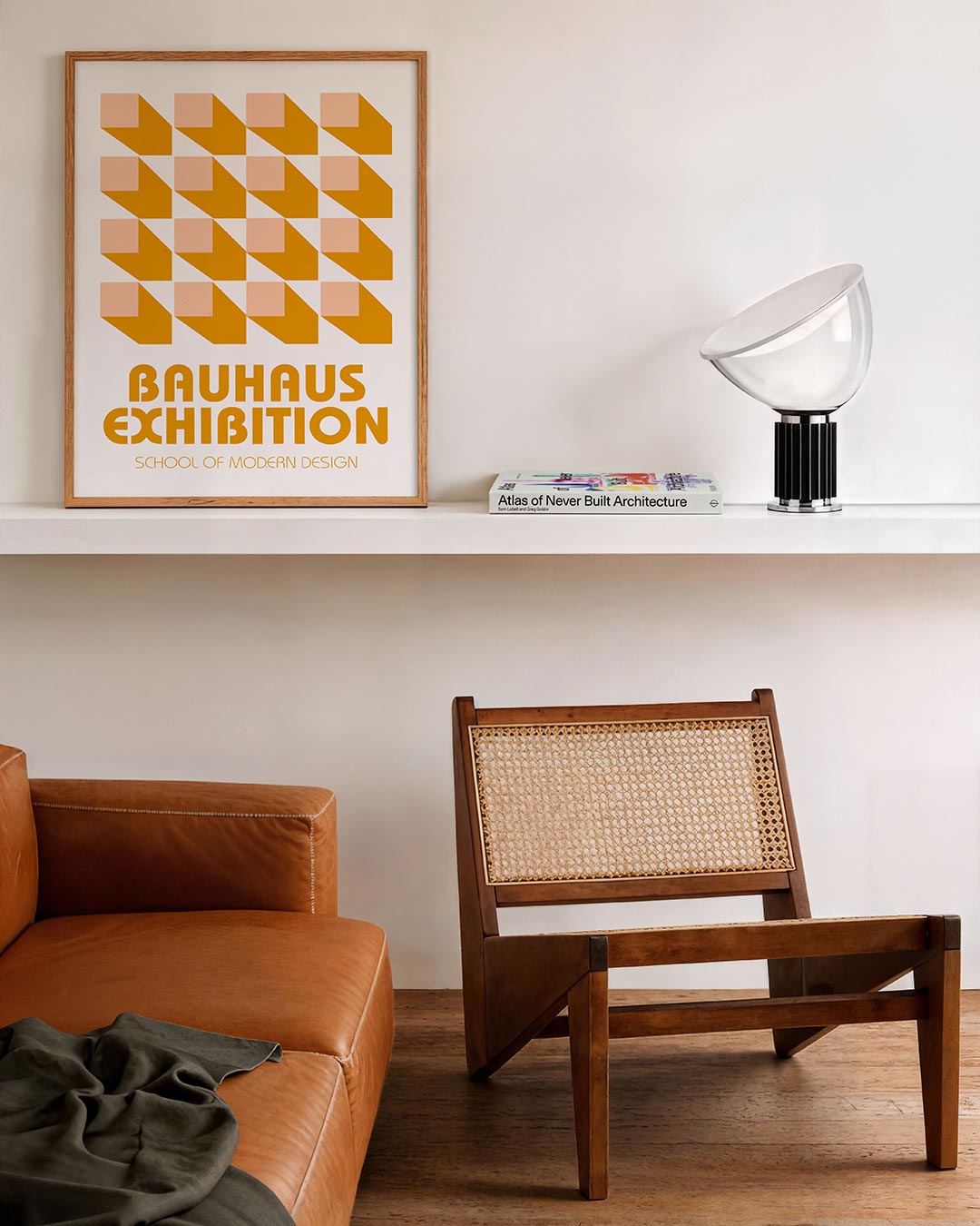Vorm en schaduw Poster