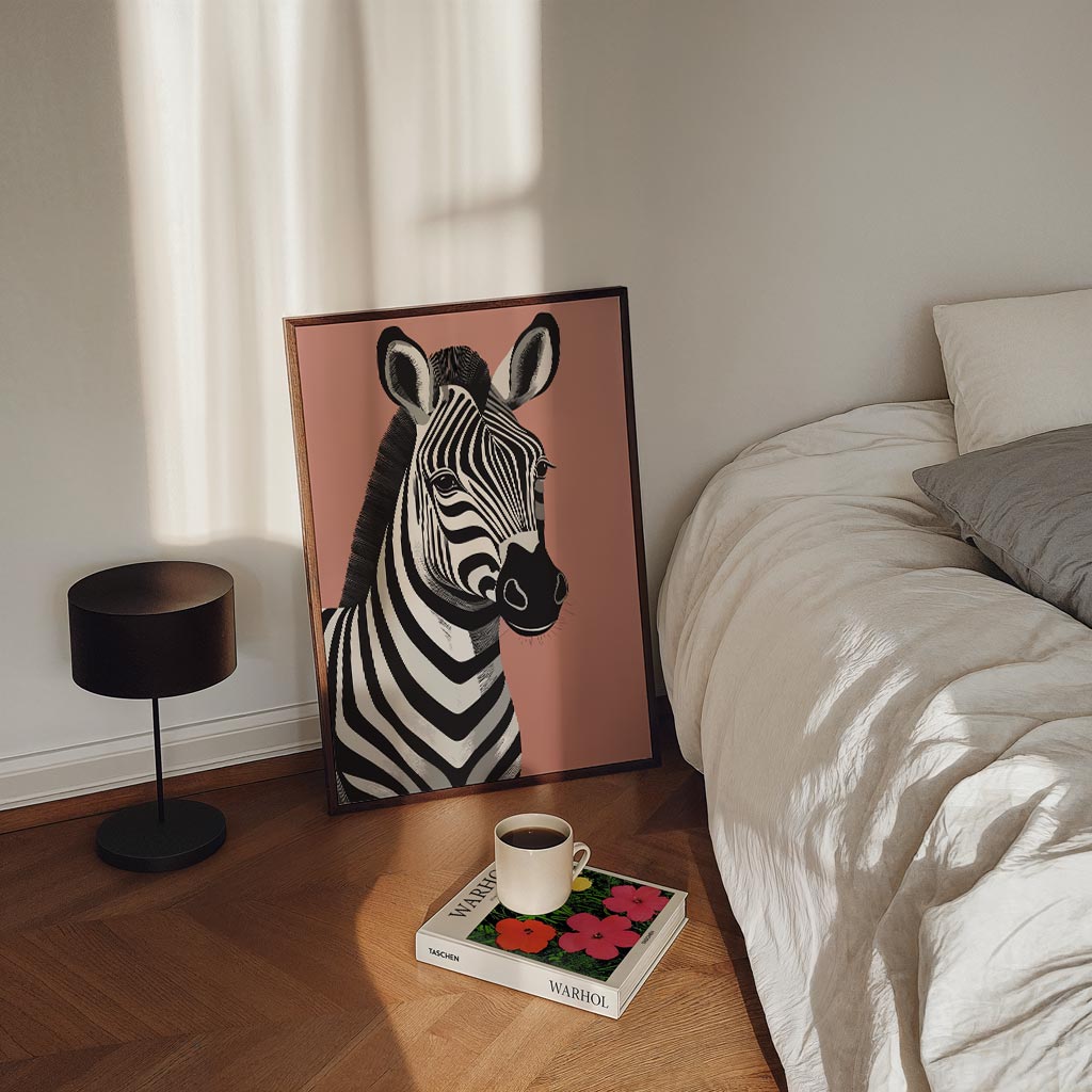 Zebra Chic Poster-WallArtistic