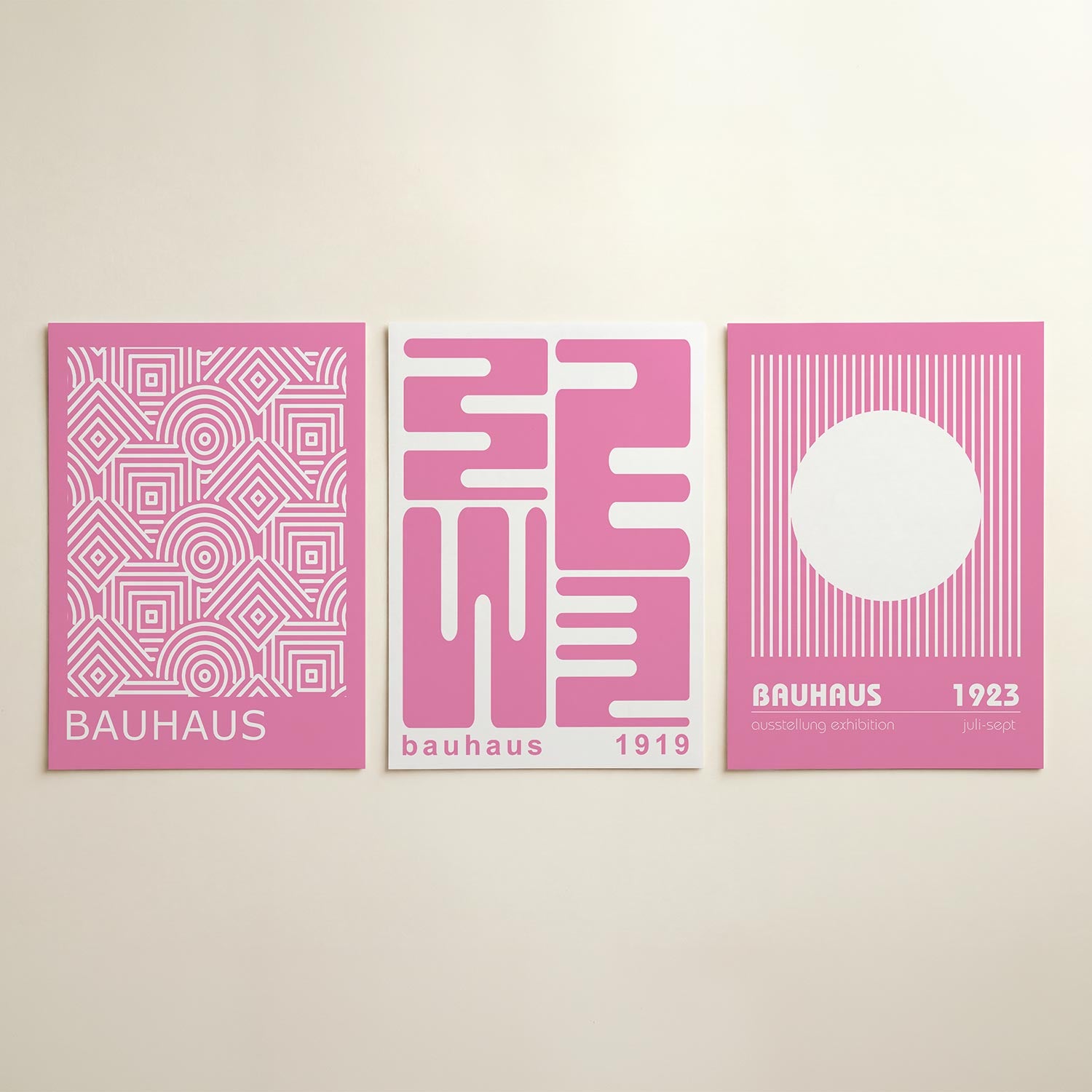 Patronen en lijnen Posterset