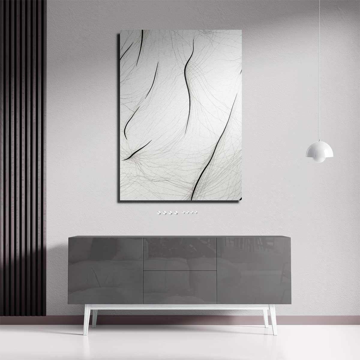 Subtiele Lijnen van Verwondering Kunstwerk-canvas-dibond-plexiglas-wanddecoratie-WallArtistic