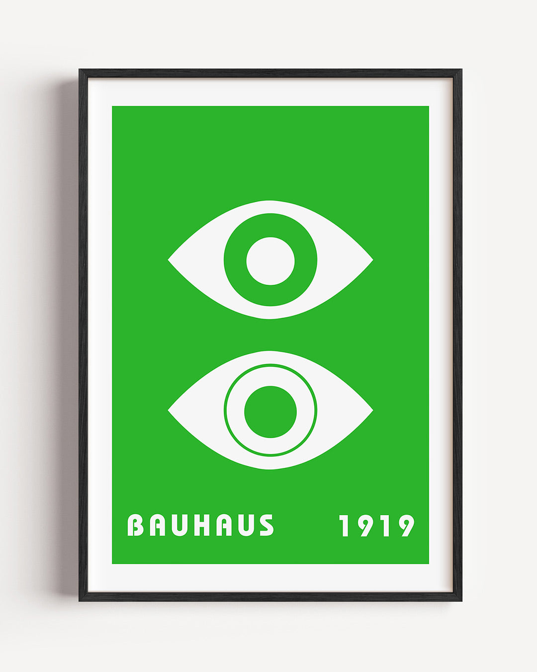 Oogvormen en kleur Poster