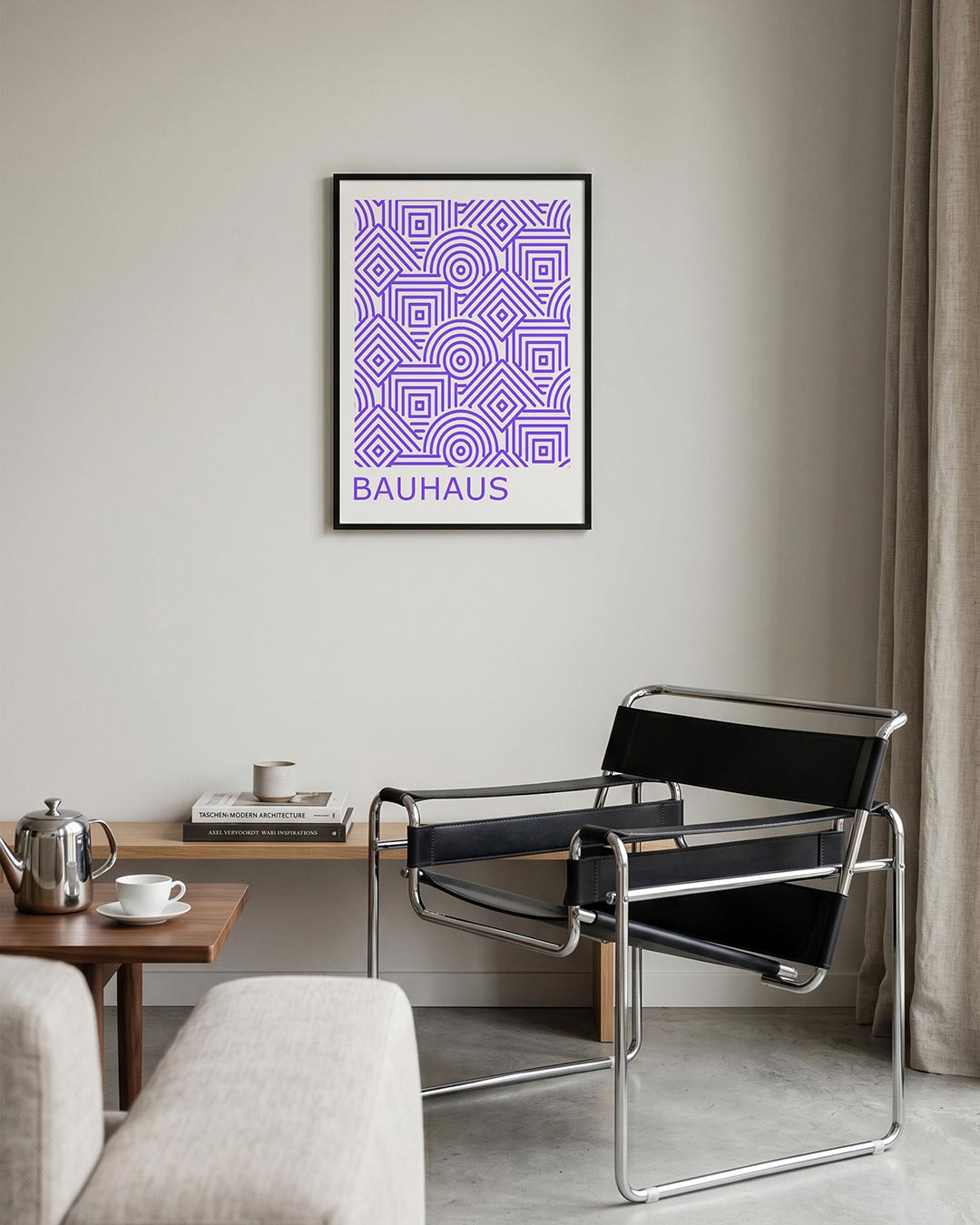 Lijnen en patronen Poster