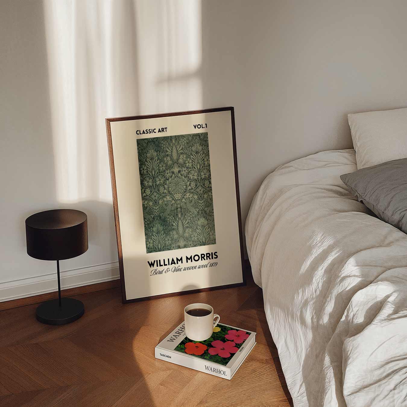 William Morris Bird & Vine Woven 1879 Poster II-WallArtistic