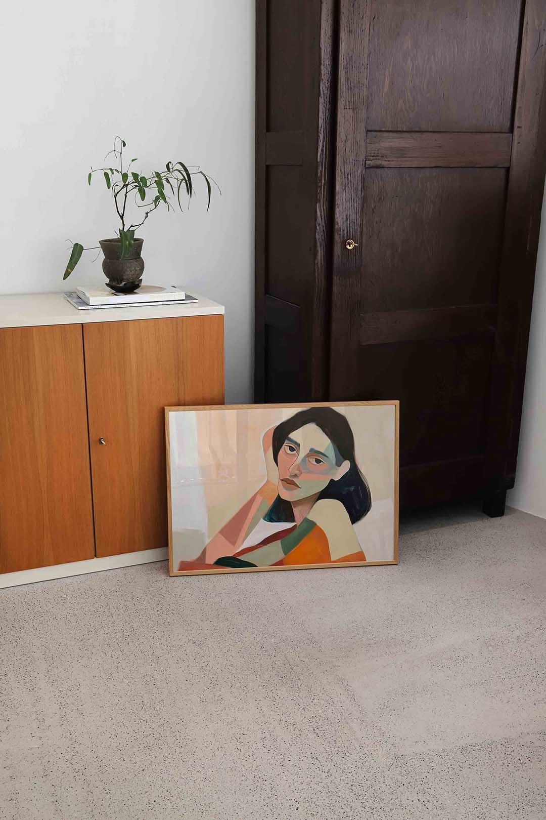 Vrouwelijk portret Poster