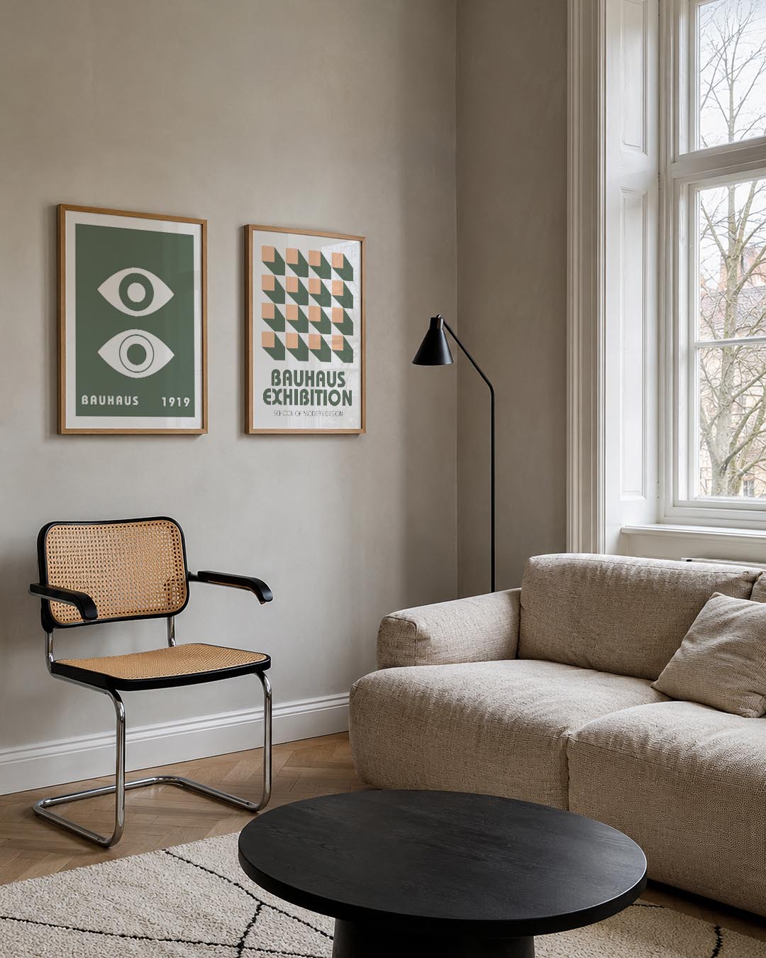 Oogvormen en cirkel Posterset