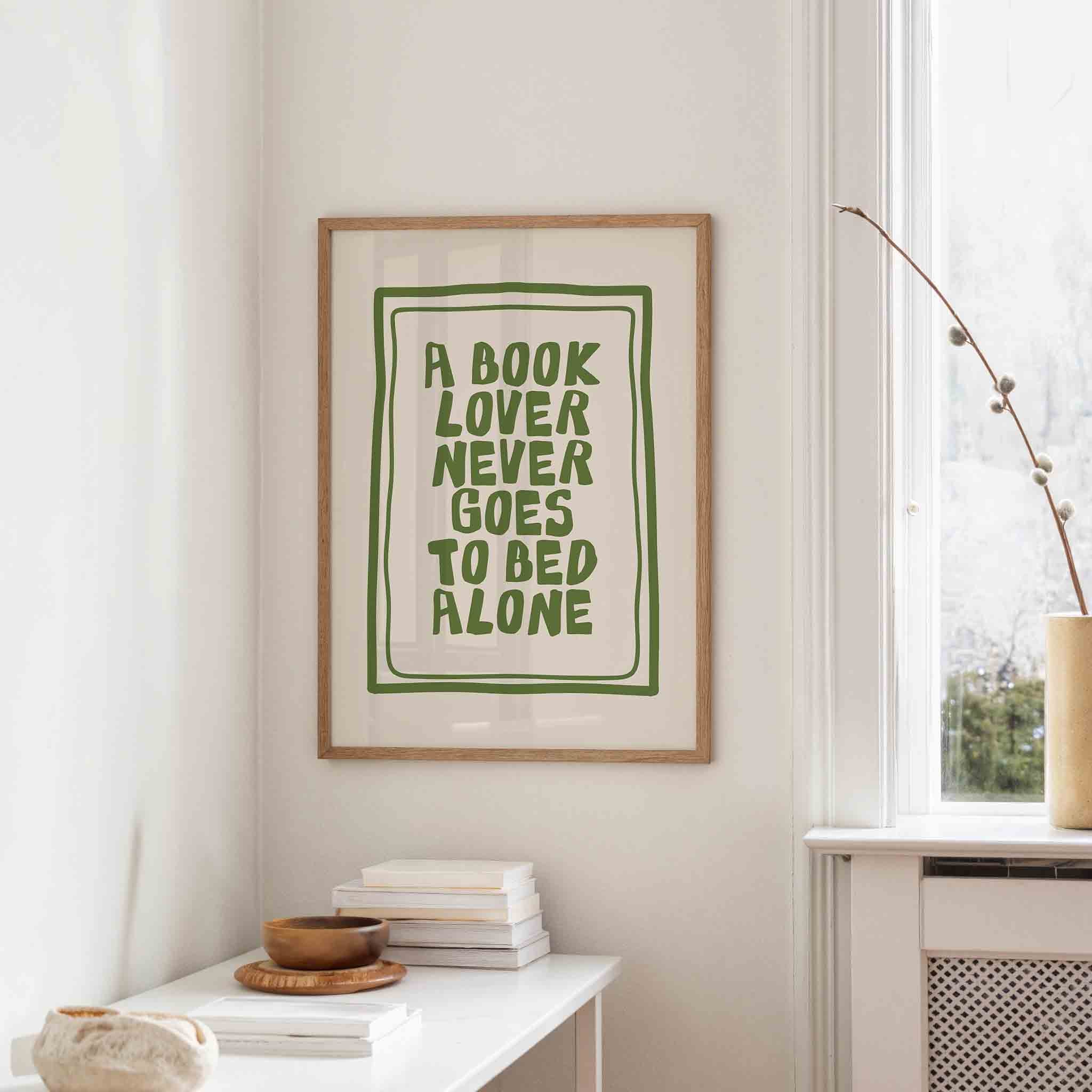 Boekliefhebber quote Poster