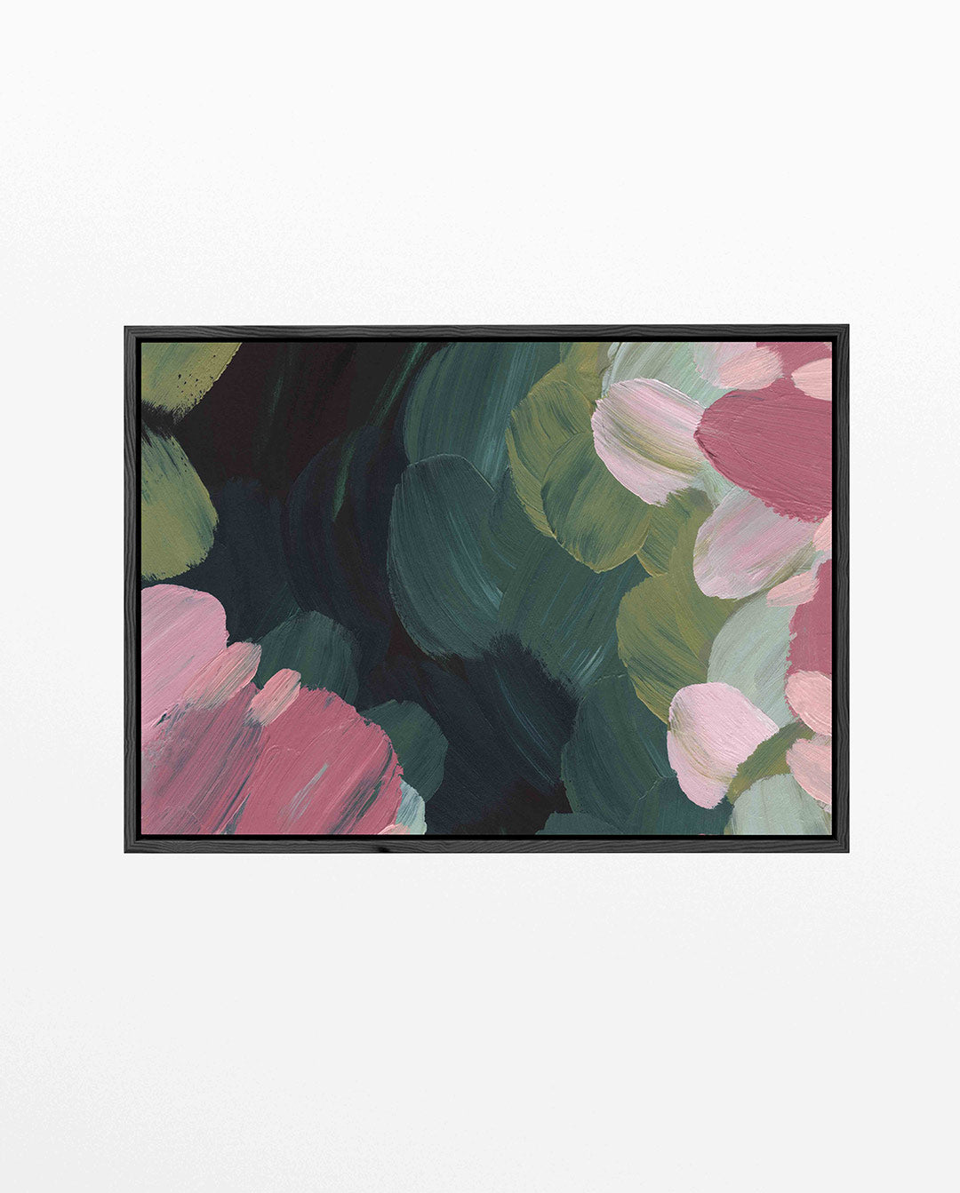 Kleurrijke penseelstreken Kunstwerk