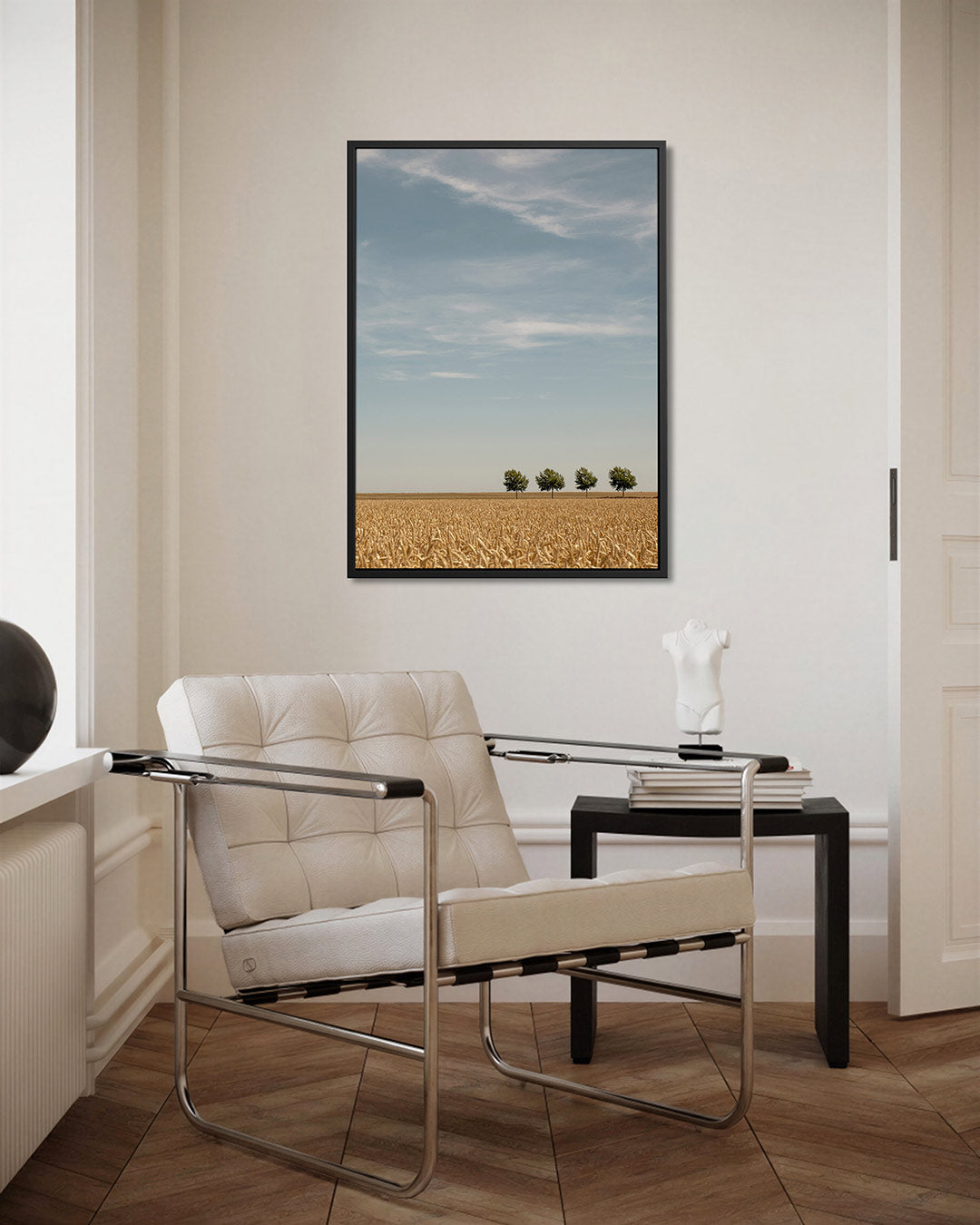 Rustige landschap weergave Kunstwerk