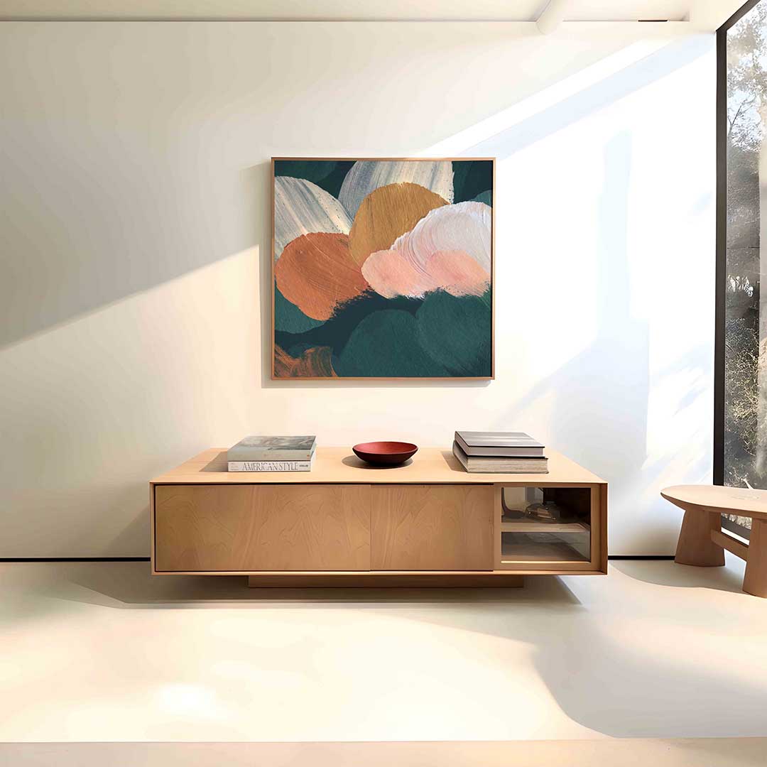 Abstracte vormen Poster