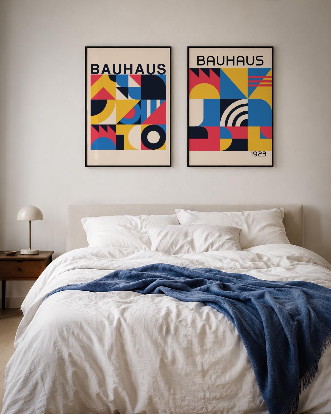 Vormen en kleurvlakken Posterset