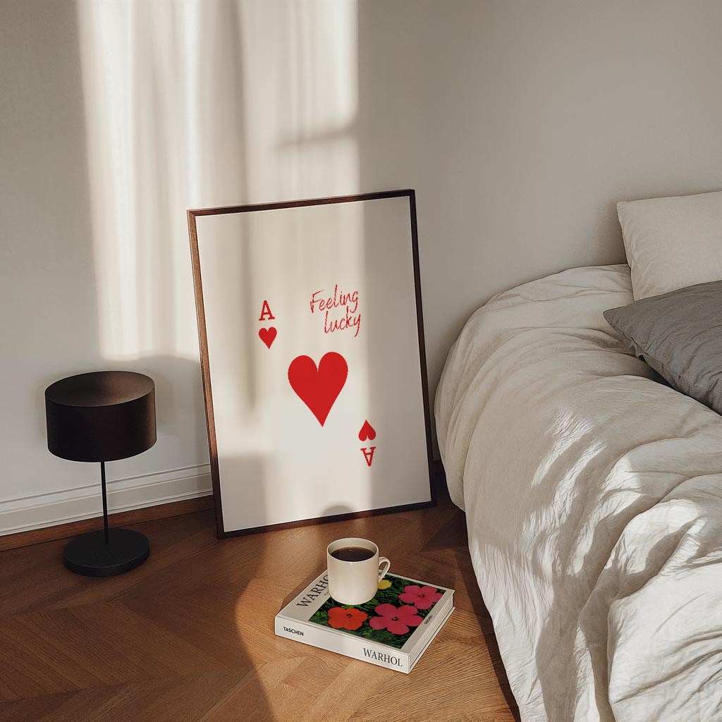 Lucky Love Poster-WallArtistic