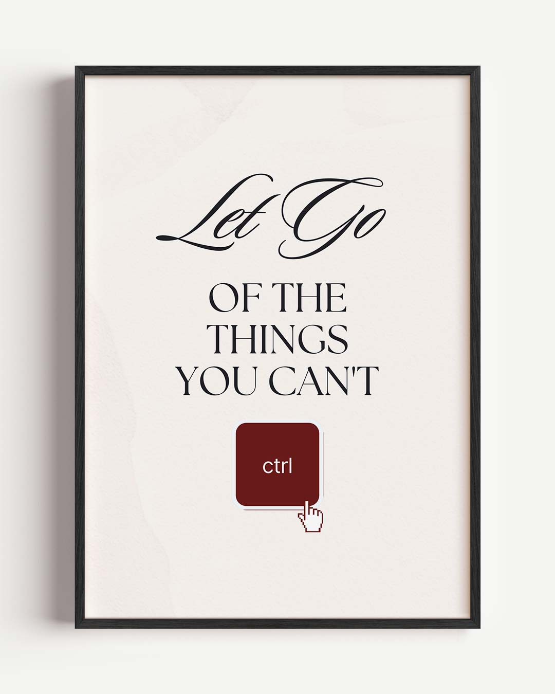 Motivational Quote Poster-WallArtistic