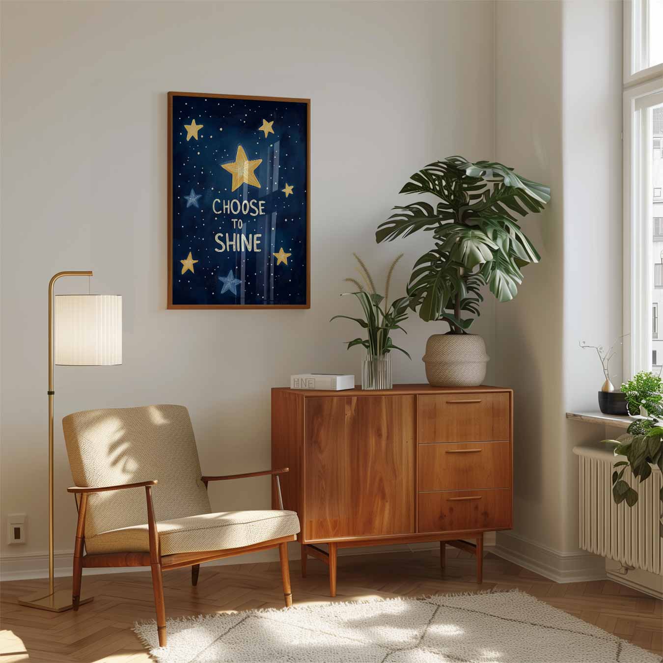 Kies om te Stralen Poster-WallArtistic