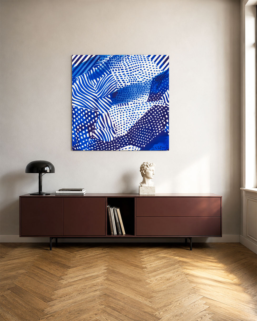 Dynamische patronen Kunstwerk