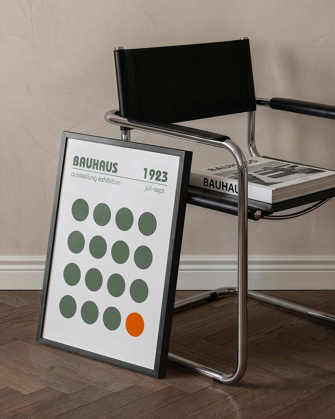 Cirkelpatroon en kleur Poster