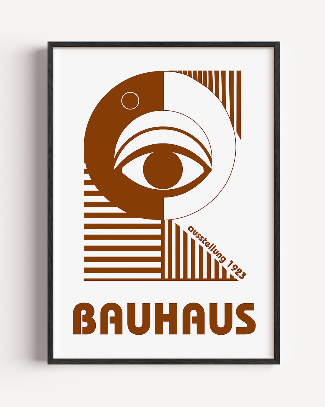 Oog en lijnen Poster
