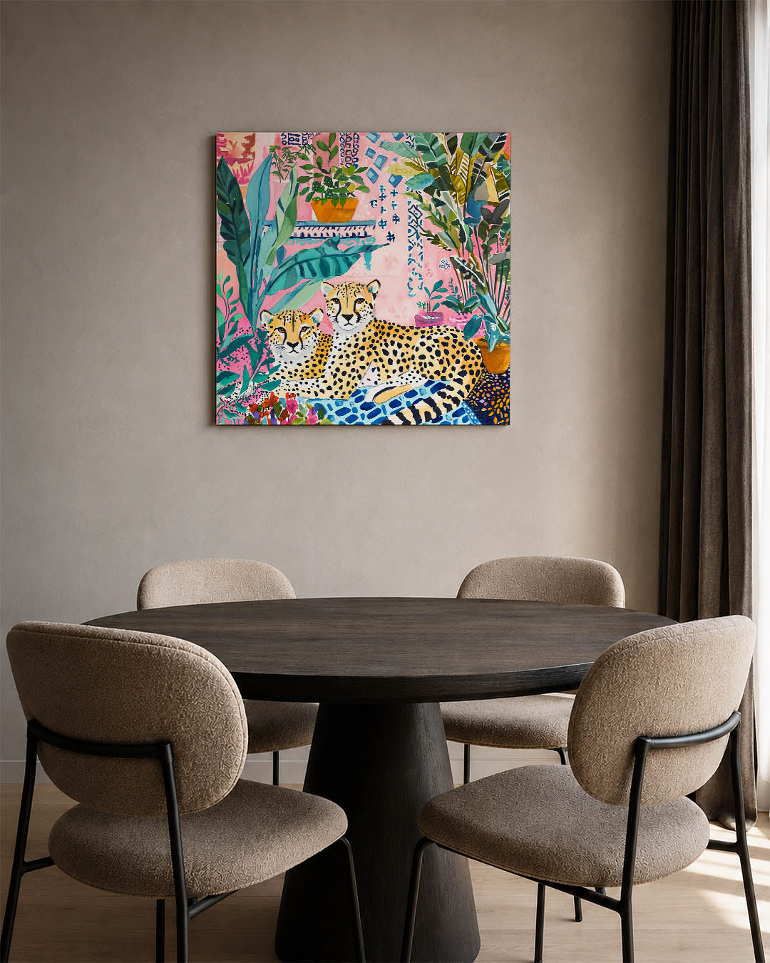 Tropische dierenwereld Kunstwerk