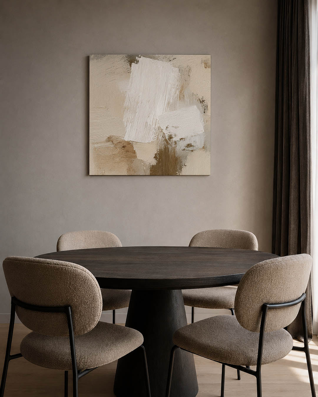 Neutrale vormen Kunstwerk