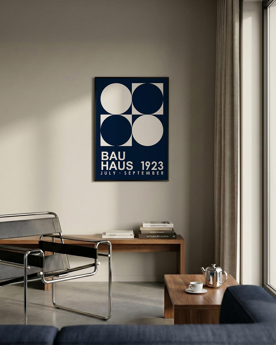 Cirkel en vierkant Poster