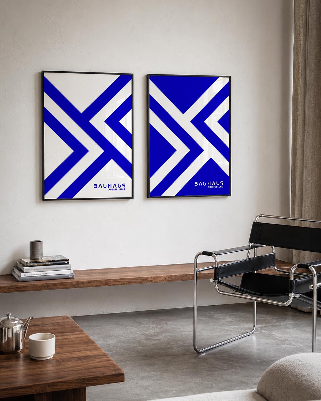 Lijnen en kleurvlakken Posterset