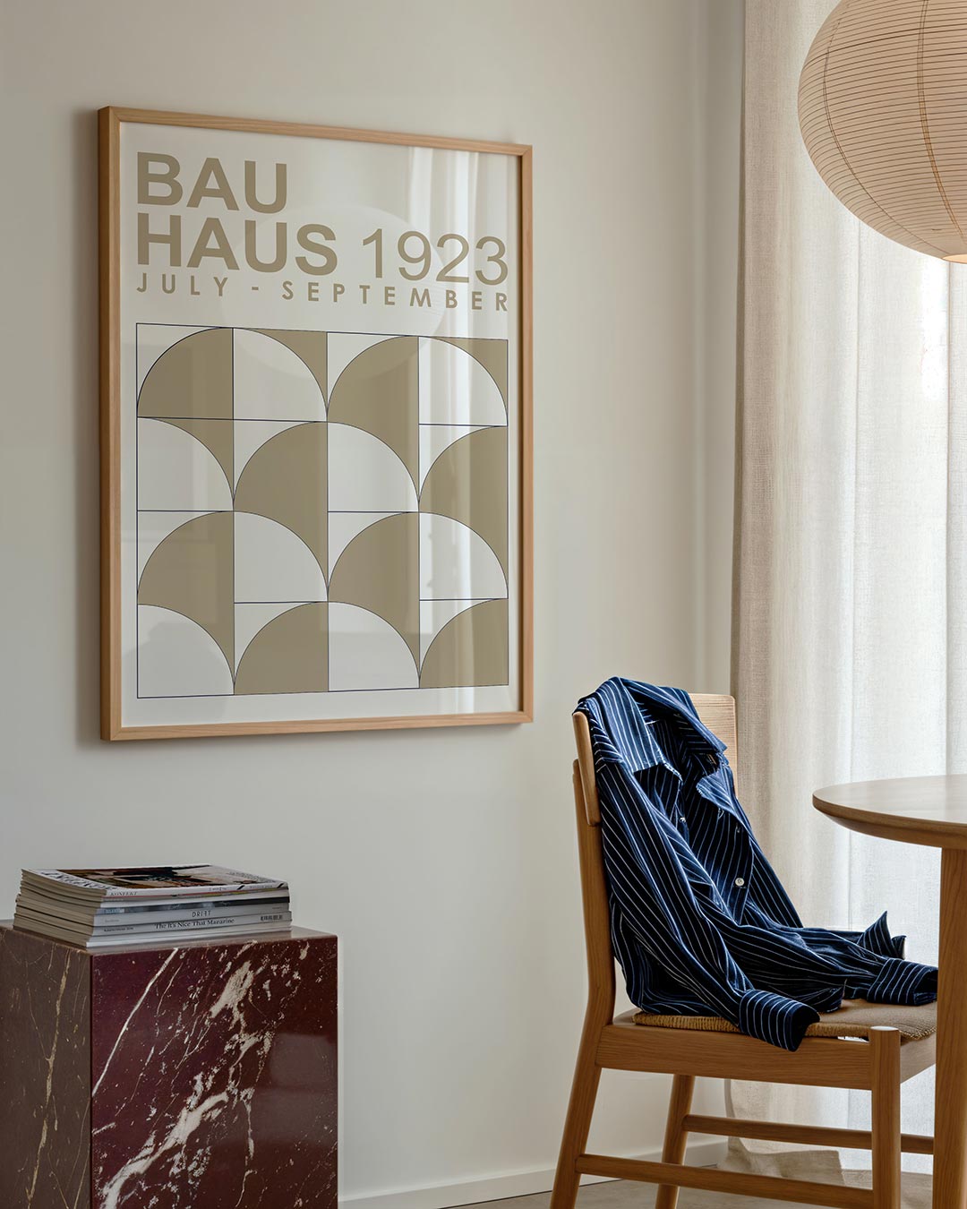 Vormritme en lijnen Poster