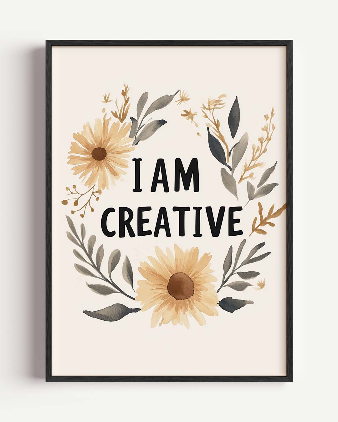Creatieve Bloemenposter-WallArtistic