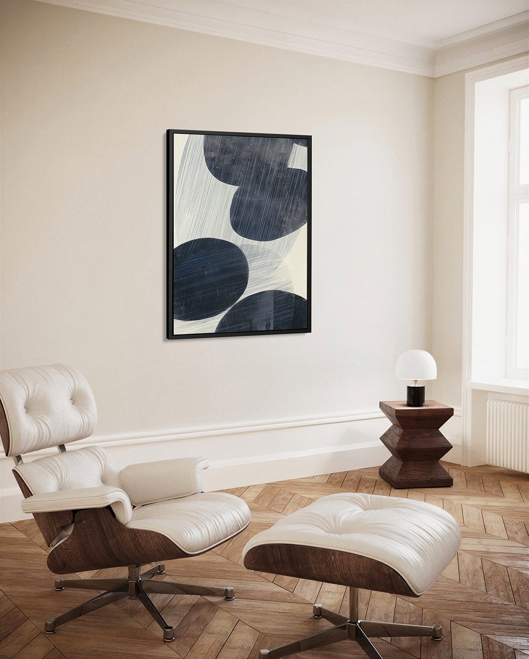 Organische vormen Kunstwerk