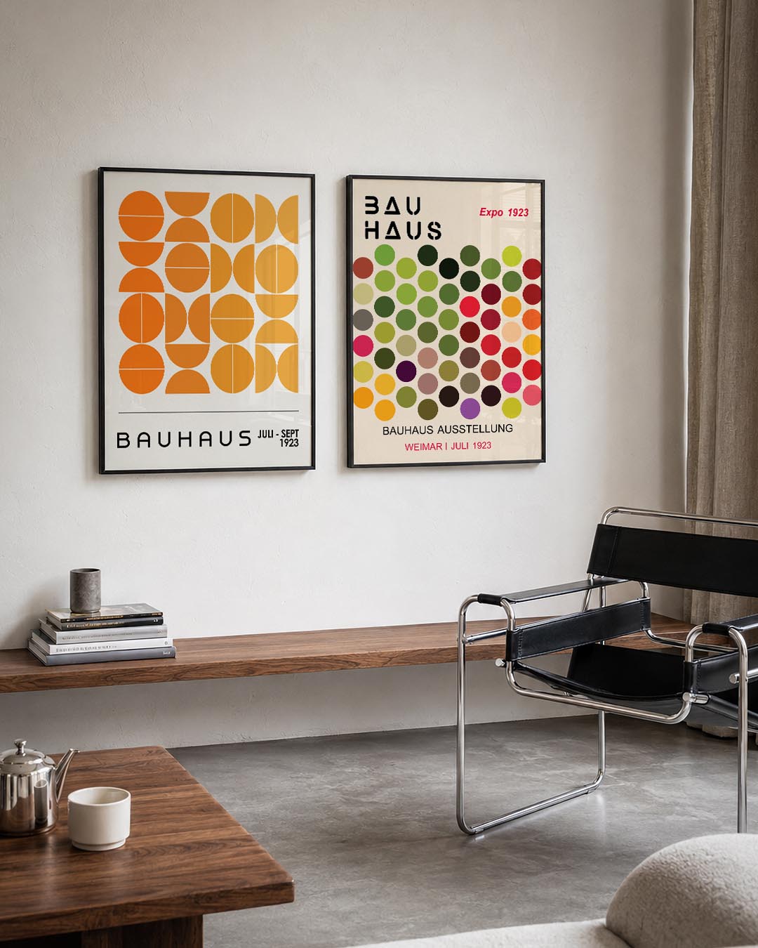Vormen en vlakken Posterset