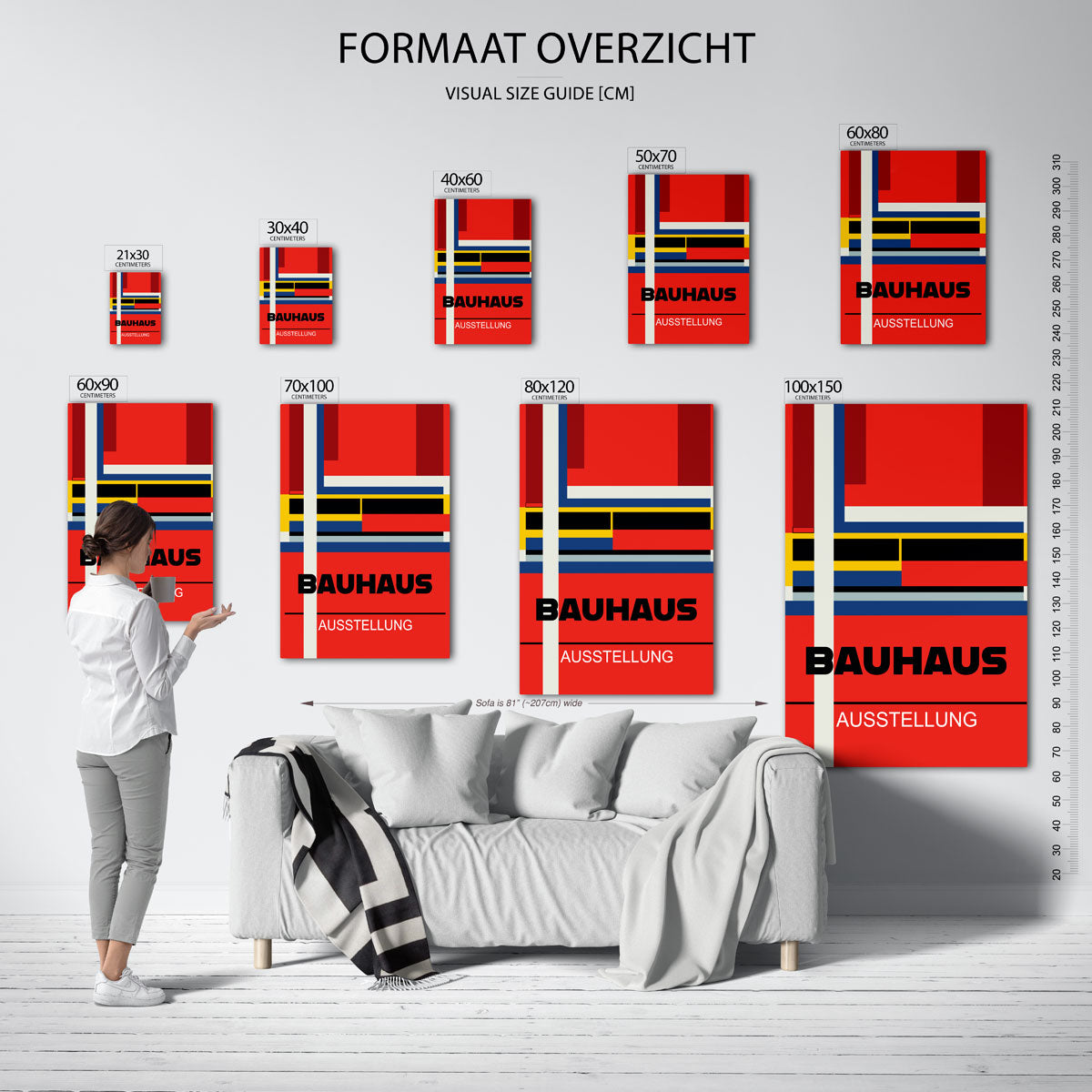 Vorm en kleur Poster